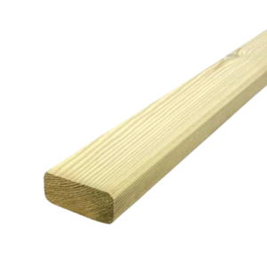 20 x 44mm Treated Redwood Planed Landscape Batten (2"x1")