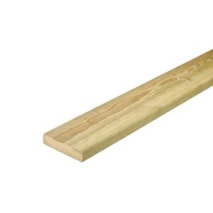 20 x 68mm Treated Redwood Planed Landscape Batten (3"x1")