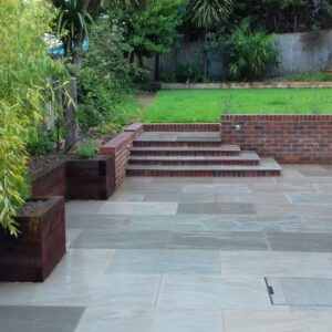 Pavestone Natural Sandstone Paving Calibrated - Light Grey