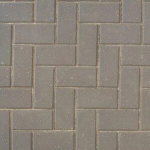 Omega Block Paving 200mm x 100mm x 50mm Charcoal