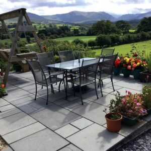 Pavestone Natural Limestone Paving Calibrated - Kadapha Black